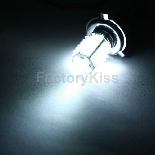 Fk auto 2 x car bulbs 105-led xenon-white h4 fog light 12v #034