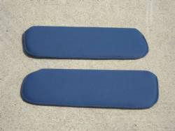 1978 1988 monte carlo ss el camino visors pair blue