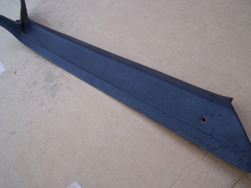 1969 1970 cougar xr7 convertible plastic pillar post trim black r.h. 428 cj boss