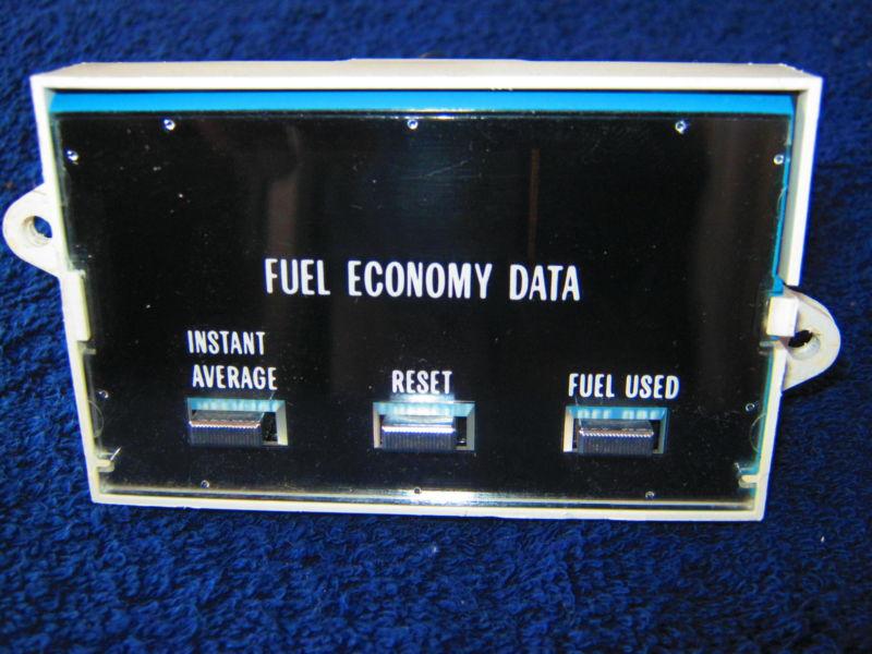  cadillac fule data gauge 