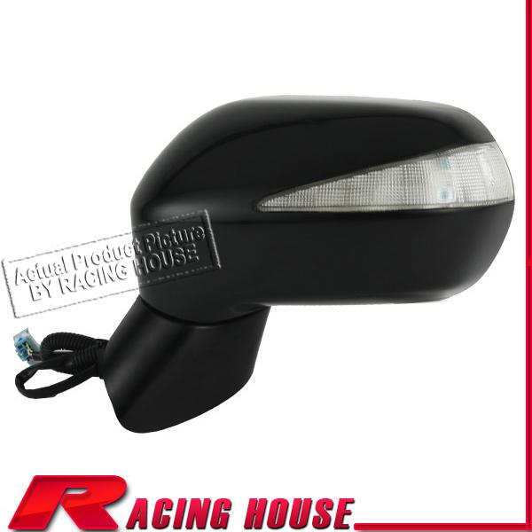 06-11 honda civic hybrid power remote mirror w/turn signal left hand driver view