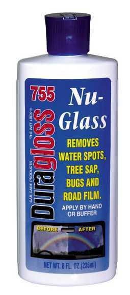 Duragloss wax dg 755 - glass cleaner, duragloss glass water spot remover; 8 oz