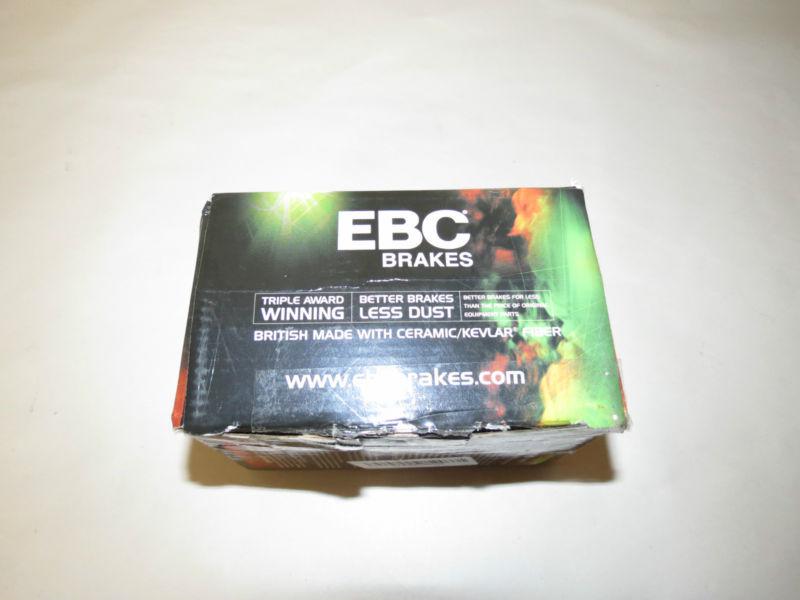 Ebc dp41172r yellow stuff street track brake pad/shoe high friction mustang new