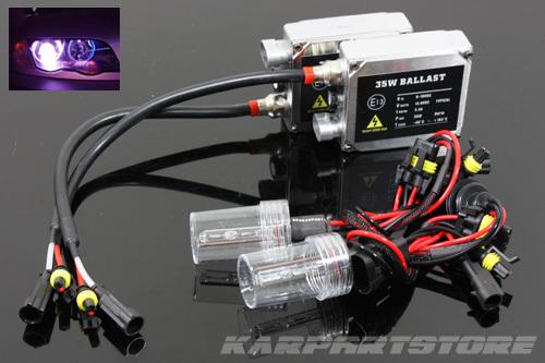 9006 fog lights 12000k jdm purple digital ac ballasts xenon hid conversion kit