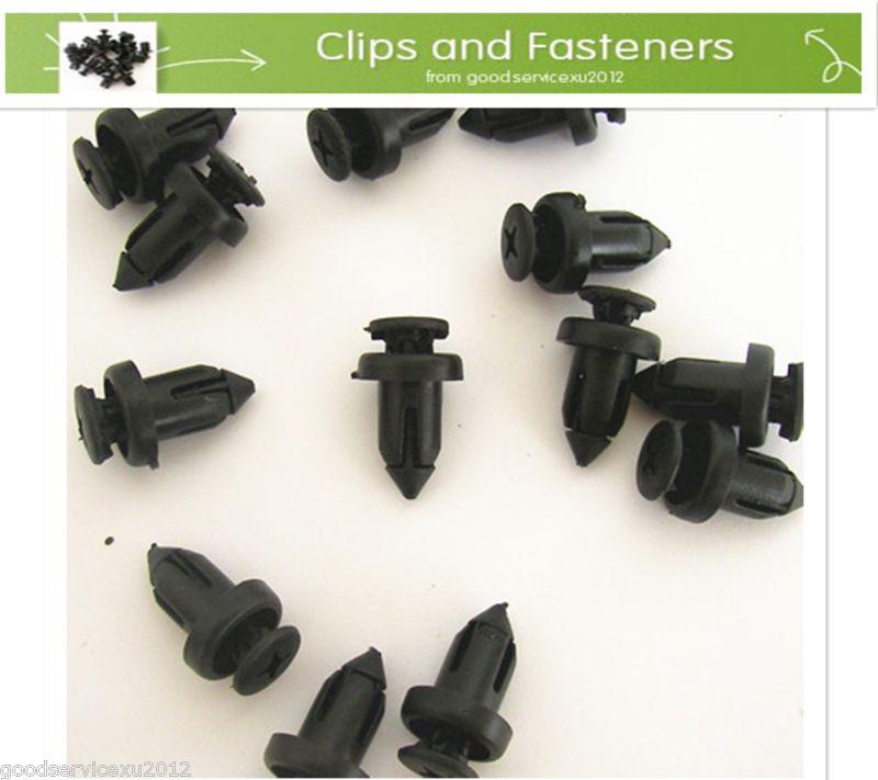 20 pcs 92-on toyota camry 90467-09145 push type bumper cover clip nylon retainer