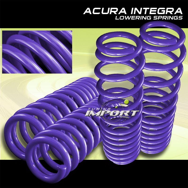 90 91 92 93 acura integra gs rs ls gs r performance lowering springs coupe/sedan