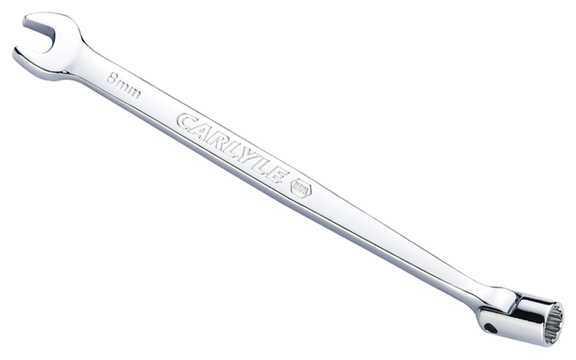 Carlyle hand tools cht sw108m - wrench, combination open end; 8 mm; polished ...