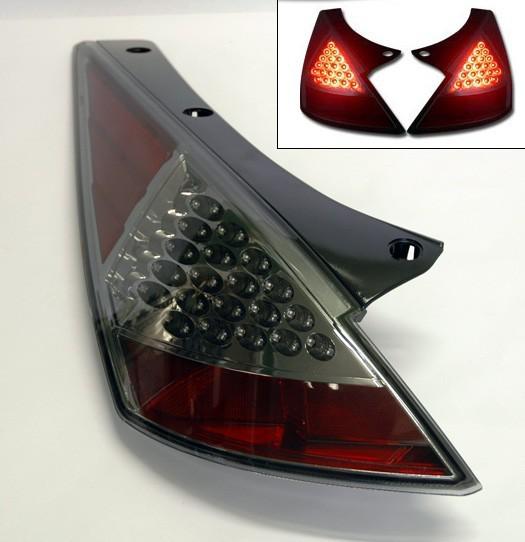 03-05 nissan 350z fairlady z led tail lights - smoke