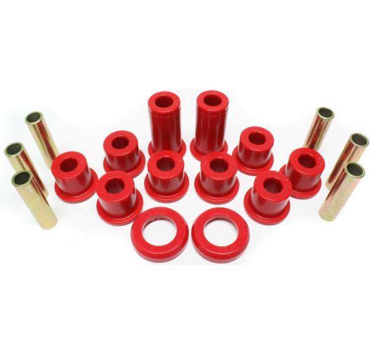 Energy susp leaf spring bushing 2-spring-and-shackle set rear new 3.2129r