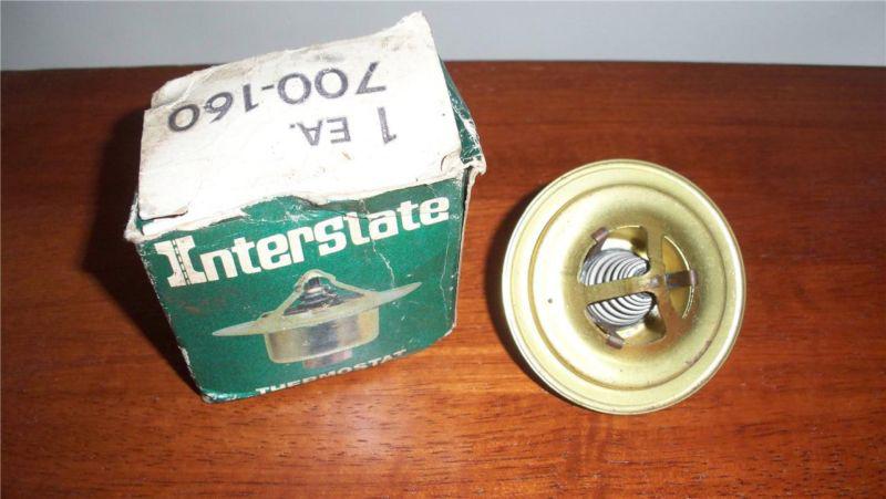 Nos interstate thermostat 700-160 ~ new old stock