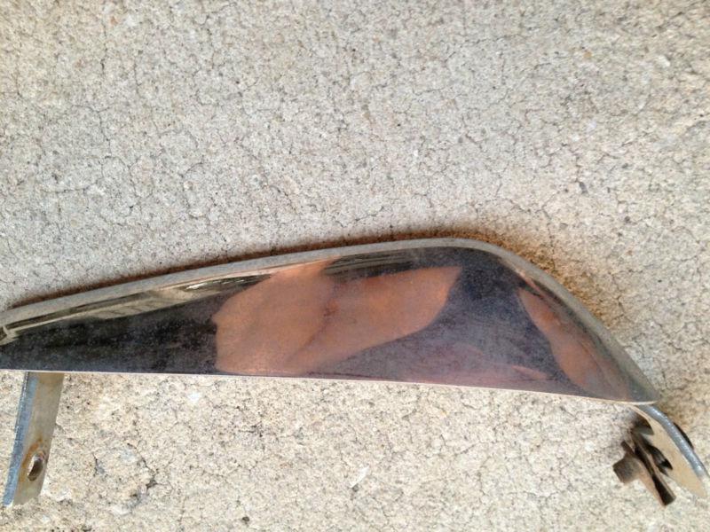 Ford mustang bumper guard front right (1), 1965-66 ford oem part 