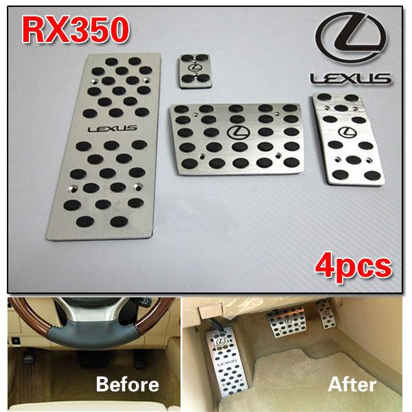 For lexus rx350 aluminum sport foot at pedal plate 