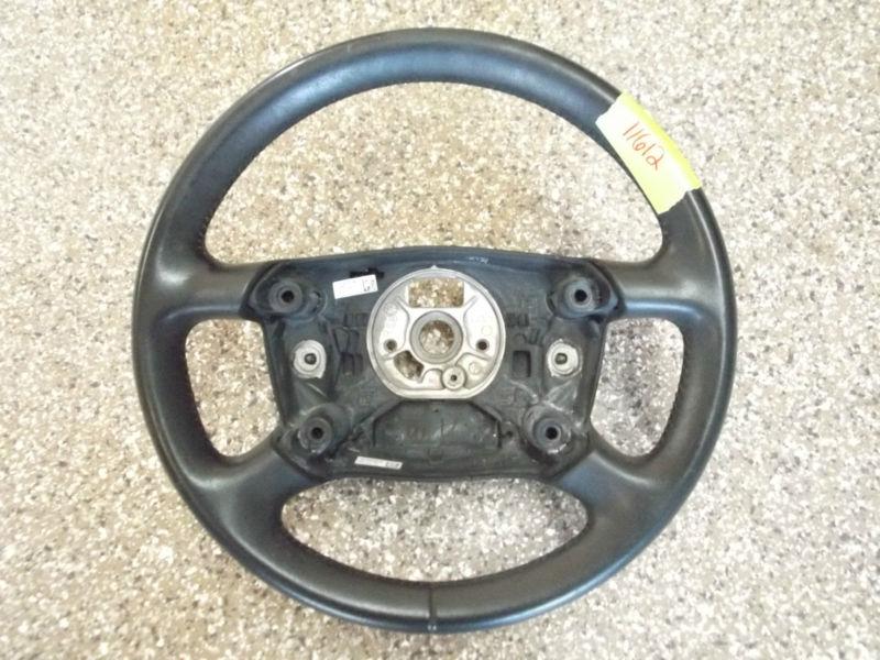 00 01 02 03 04 audi a6 - black leather steering wheel 