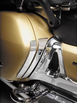 Show chrome scuff plates for honda gl1800 goldwing 01-10