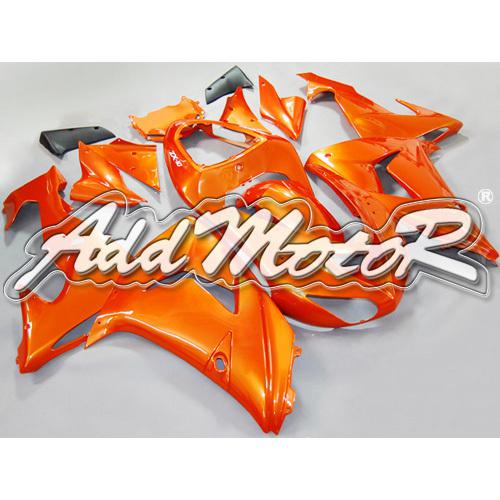 Yes2yeah injection molded fairing fit zx10r zx-10r 2006 2007 all orange 16w22
