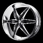 24 inch chrome rims wheels hummer h3 chevy colorado gmc canyon helo he866 6 lug