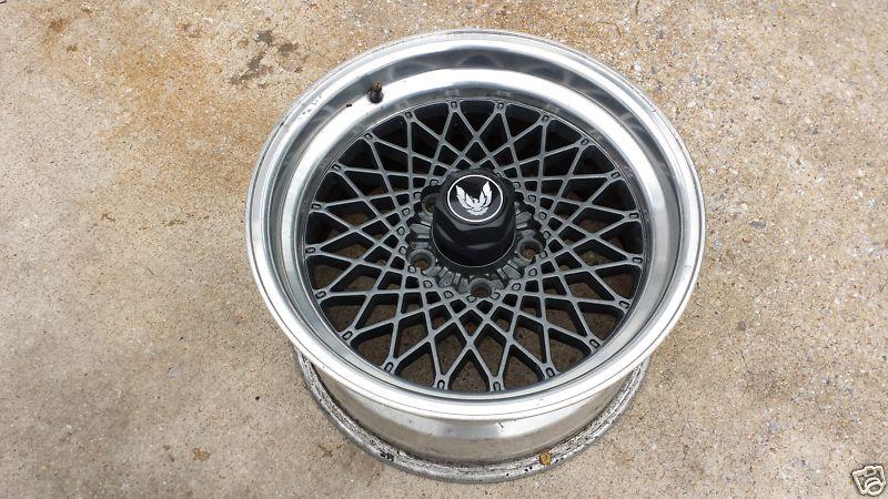 87 firebird trans am 16" rear honeycomb wheels rims tpi camaro gnx gta 92