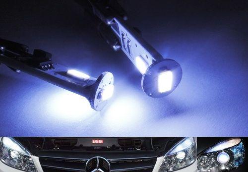 2 samsung 3 smd led no error parking light step license plate mercedes w203 w204