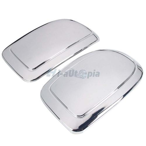 00-06 chevy tahoe suburban gmc sierra yukon chrome abs door mirror covers new