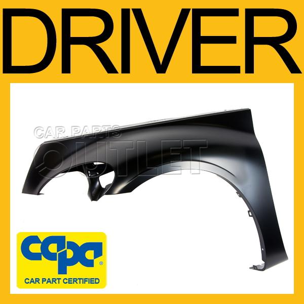 2001-2010 chrysler pt cruiser driver side front fender primered steel capa left