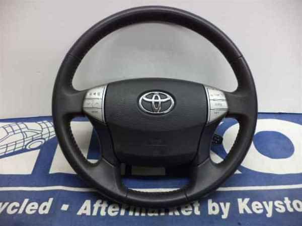 05-07 toyota avalon leather steering wheel w/airbag