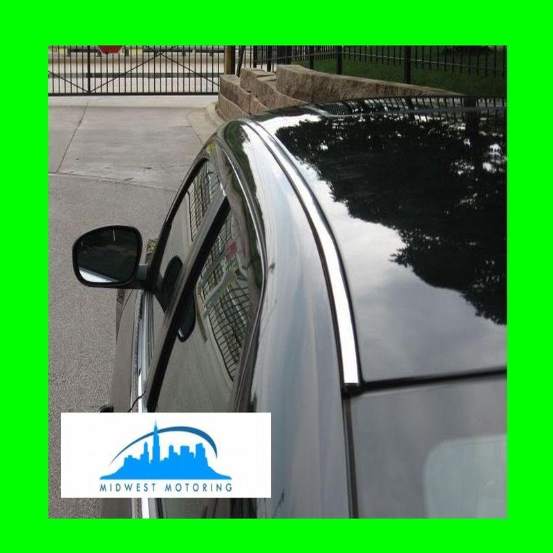 2005-2010 chrysler 300 300c chrome roof trim moldings 2pc w/5yr warranty