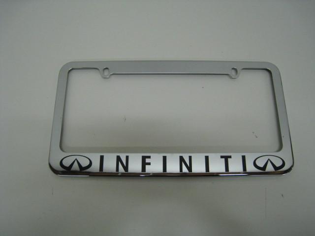 Infiniti metal license plate frame g35 g37 m35 m45 fx