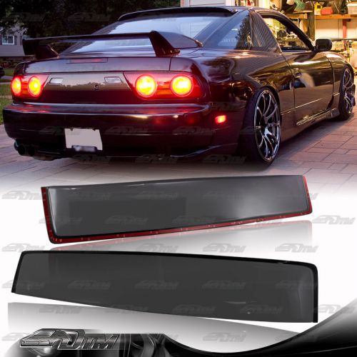 For 89-94 nissan 240sx hatchback black tint transparent abs plastic roof spoiler