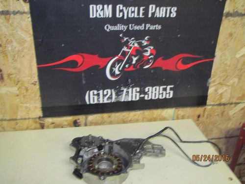 1983 yamaha xv500 xv 500 virago oem low mile stator and cover assembly