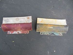 2 factory original 1955/1956/1957 ford thunderbird glove box doors &amp; trim panels