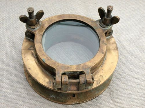 4&#034; bronze porthole