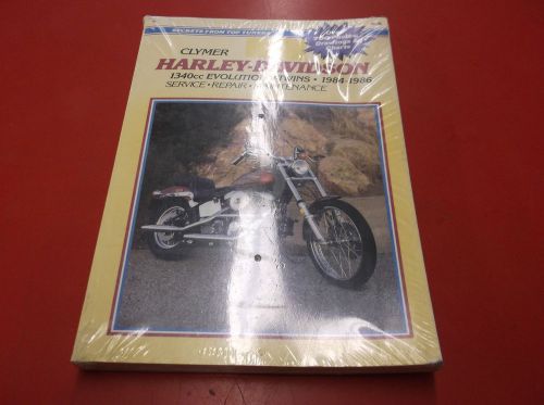 Harley davidson 1340 evolution 1984-1986 clymer repair manual m426