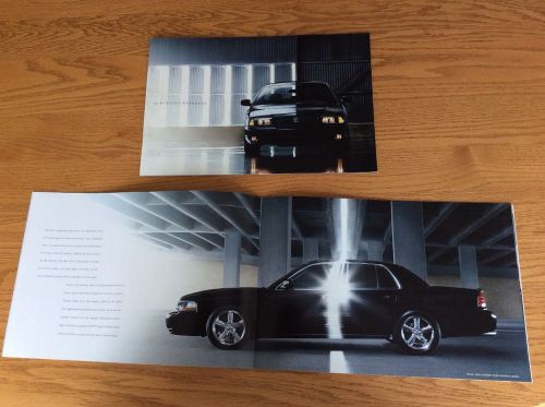 2003 mercury marauder brochures