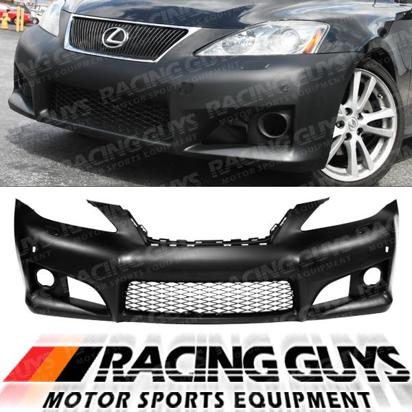 06-08 lexus is350 is250 bumper is-f style cover w washer hole grille jdm sport