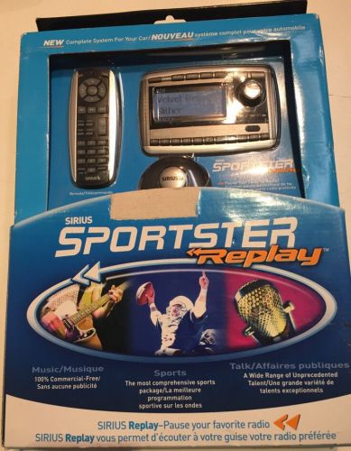 Sirius sportster sptk2c replay satellite car radio complete vehicle system kit