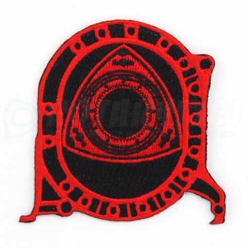 Rotor housing patch - red - rx7 rx8 fb fd fc turbo 12a 13b 20b rotary engine