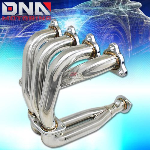 Stainless 4-2-1 header for civic/crx/del sol d-series l4 sohc exhaust/manifold