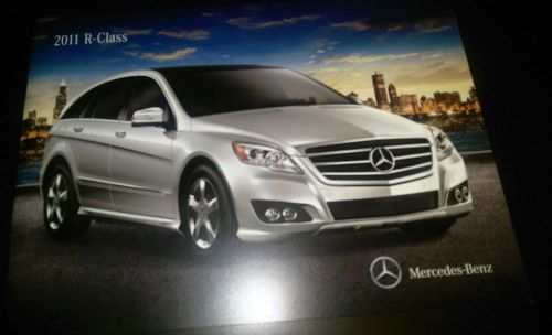 2011 mercedes benz r-class r350 18-page sales brochure catalog