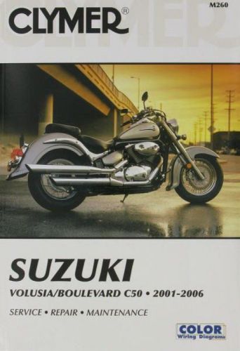 Clymer motorcycle repair manual suzuki c50 boulevard c50t vl800 intruder volusia