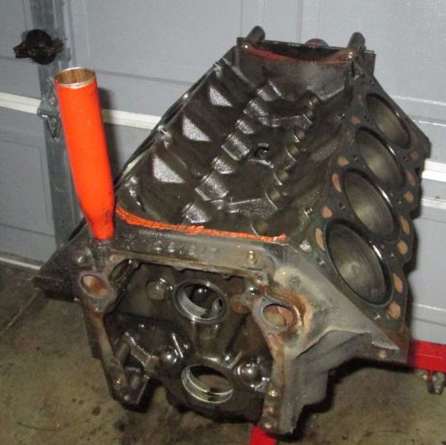 Find 1964 Olds Oldsmobile 330 Bare Virgin Engine Block and Main Caps ...