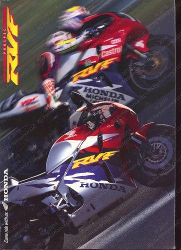 Original 1994 honda rvf 400 (nc35) brochure from japan