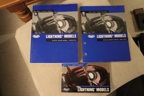 2007 buell lightning models owners, parts, and service manuals