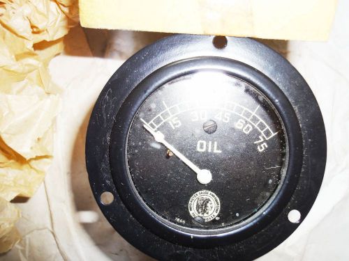 Mopar nos oil gauge chrysler dodge plymouth desoto imperial truck oem 378048