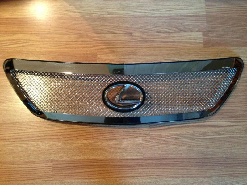 Lexus rx 2004-2009 chrome fine mesh grille by e&g classics