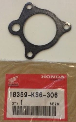 Gasket, exhaust manifiold; honda nos p/n 18359-ks6-306 fits 1986 cr125r