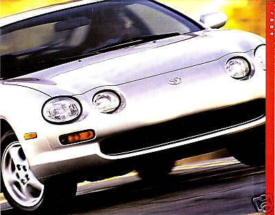 1994 toyota celica brochure -celica st-celica gt-celica sport coupe-liftback