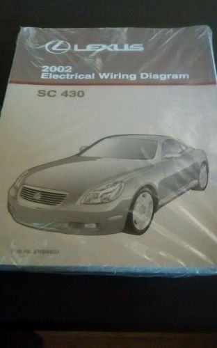 2002 lexus sc 430 electrical wiring diagram manual