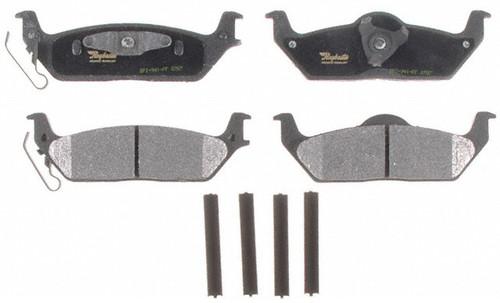 Raybestos atd1012m brake pad or shoe, rear-advanced technology brake pad