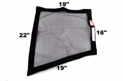 Rjs racing black mesh window net 19 x 16 x 19 x 22