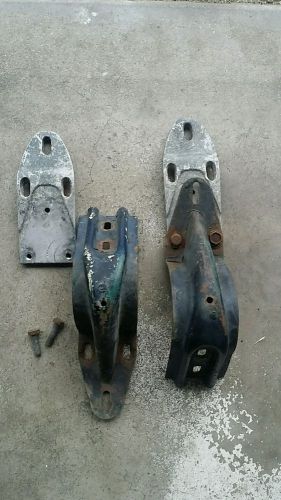 Vw bug decklid stand offs &amp; brackets